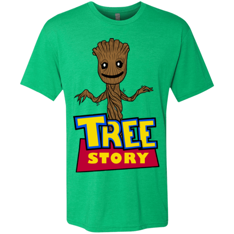 T-Shirts Envy / Small TREE STORY Men's Triblend T-Shirt