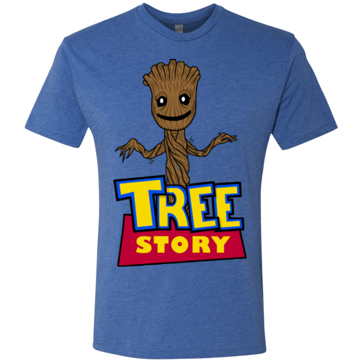 T-Shirts Vintage Royal / Small TREE STORY Men's Triblend T-Shirt