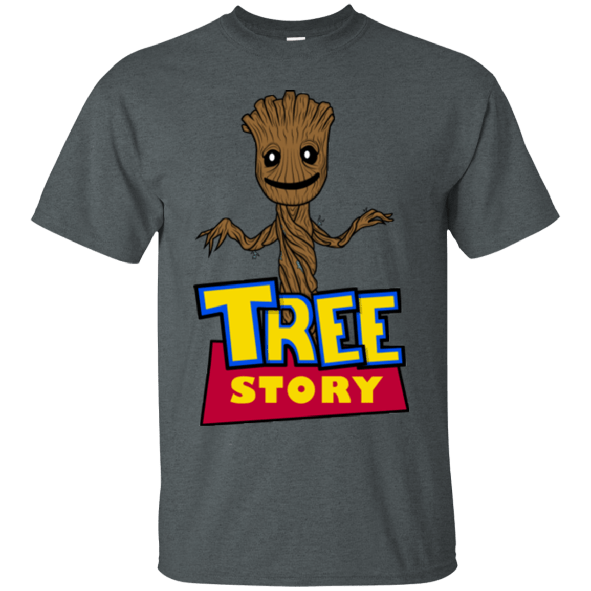 T-Shirts Dark Heather / Small TREE STORY T-Shirt