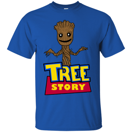 T-Shirts Royal / Small TREE STORY T-Shirt