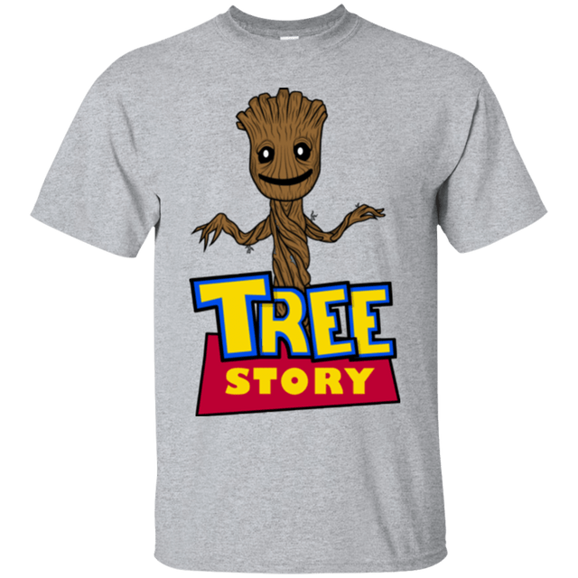 T-Shirts Sport Grey / Small TREE STORY T-Shirt