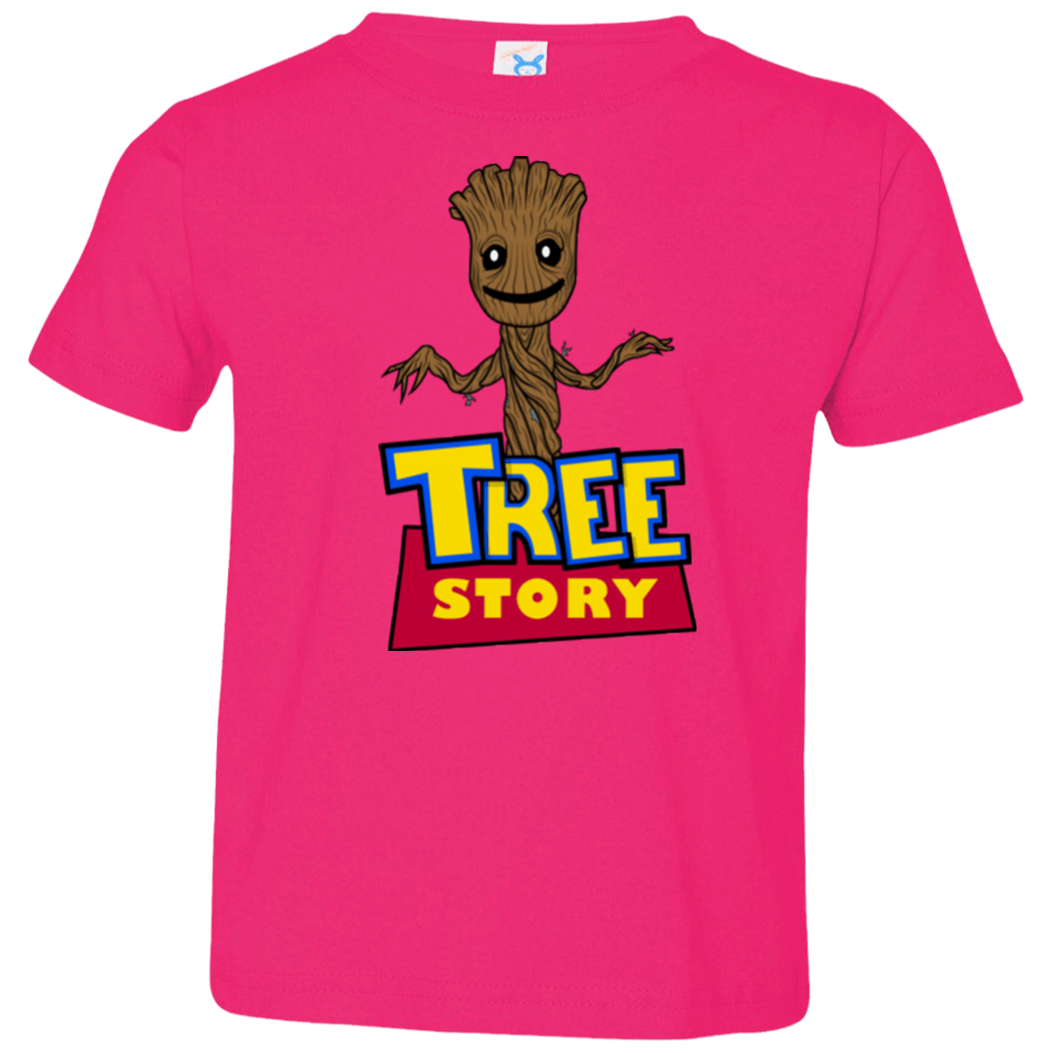 T-Shirts Hot Pink / 2T TREE STORY Toddler Premium T-Shirt