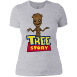 T-Shirts Heather Grey / X-Small TREE STORY Women's Premium T-Shirt