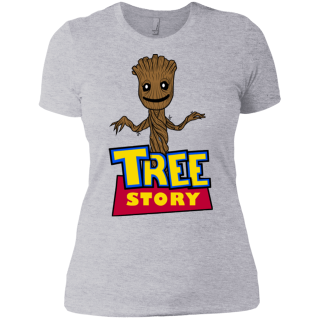 T-Shirts Heather Grey / X-Small TREE STORY Women's Premium T-Shirt