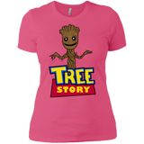 T-Shirts Hot Pink / X-Small TREE STORY Women's Premium T-Shirt