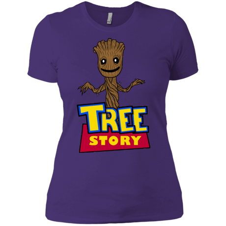 T-Shirts Purple Rush/ / X-Small TREE STORY Women's Premium T-Shirt