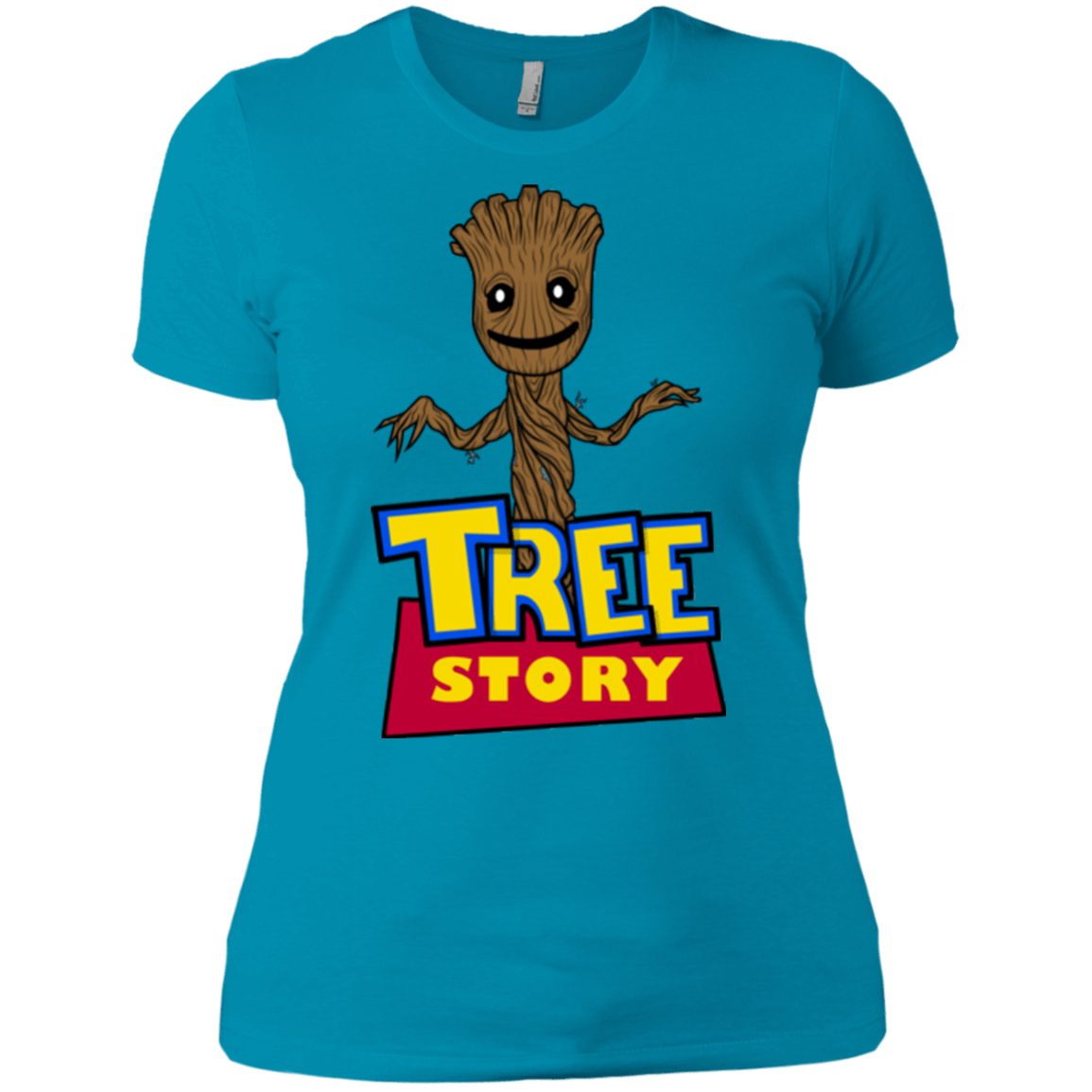 T-Shirts Turquoise / X-Small TREE STORY Women's Premium T-Shirt