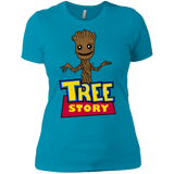 T-Shirts Turquoise / X-Small TREE STORY Women's Premium T-Shirt
