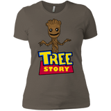T-Shirts Warm Grey / X-Small TREE STORY Women's Premium T-Shirt