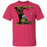 T-Shirts Heliconia / S Tree Yoda Calvin T-Shirt