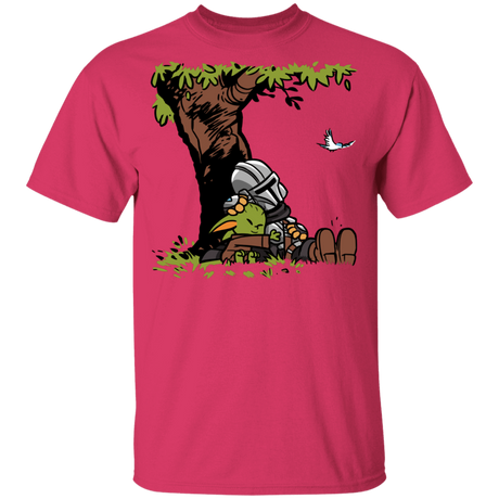T-Shirts Heliconia / YXS Tree Yoda Calvin Youth T-Shirt
