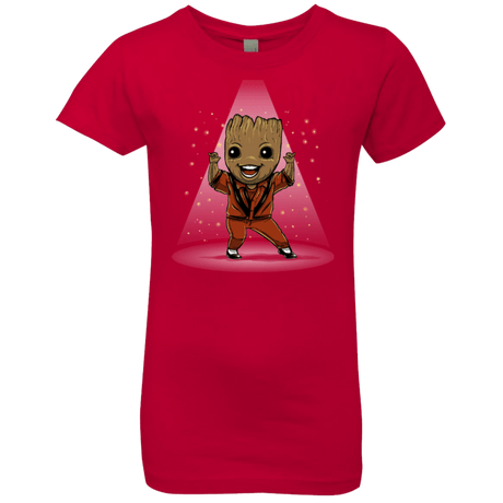 T-Shirts Red / YXS Treeller Girls Premium T-Shirt