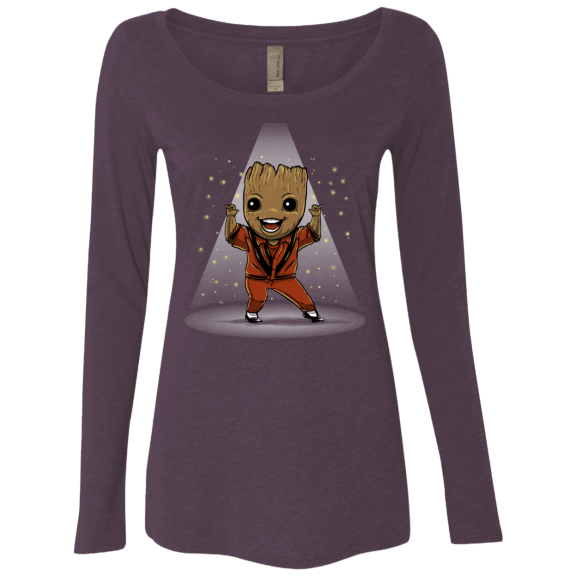 T-Shirts Vintage Purple / Small Treeller Women's Triblend Long Sleeve Shirt
