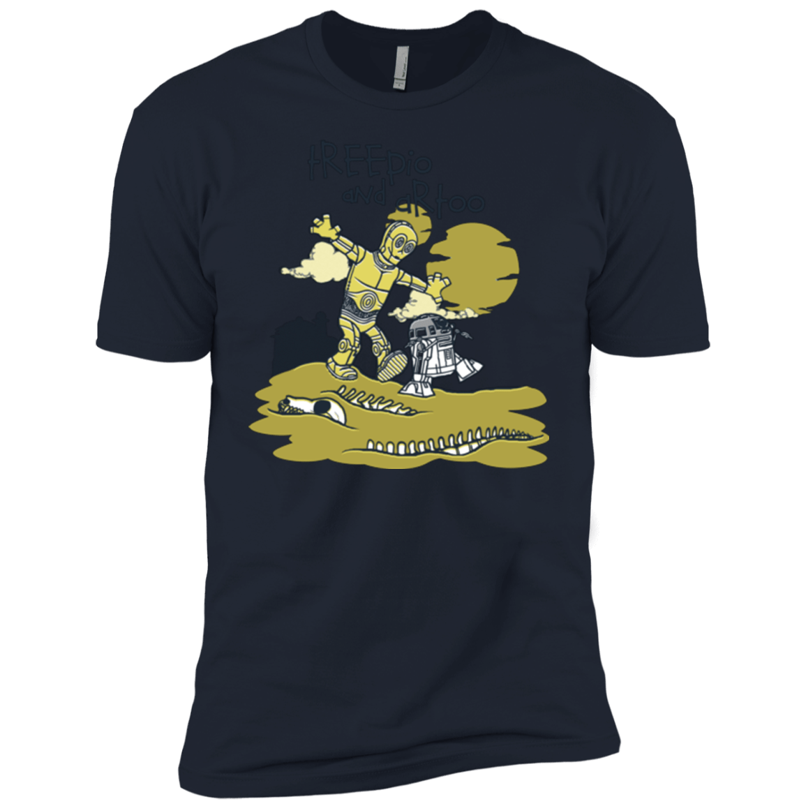 T-Shirts Midnight Navy / YXS Treepio and Artoo Boys Premium T-Shirt