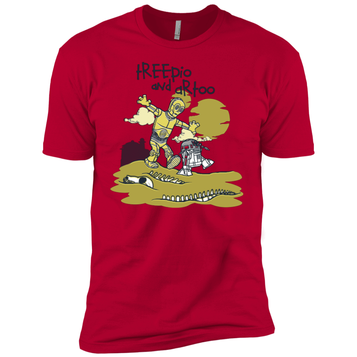 T-Shirts Red / YXS Treepio and Artoo Boys Premium T-Shirt