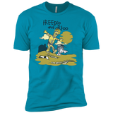 T-Shirts Turquoise / YXS Treepio and Artoo Boys Premium T-Shirt