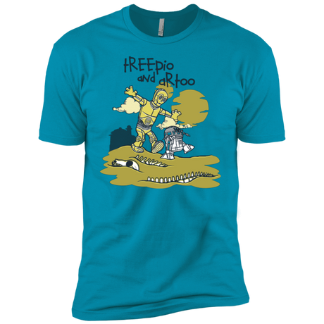 T-Shirts Turquoise / YXS Treepio and Artoo Boys Premium T-Shirt