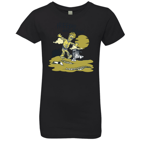 T-Shirts Black / YXS Treepio and Artoo Girls Premium T-Shirt