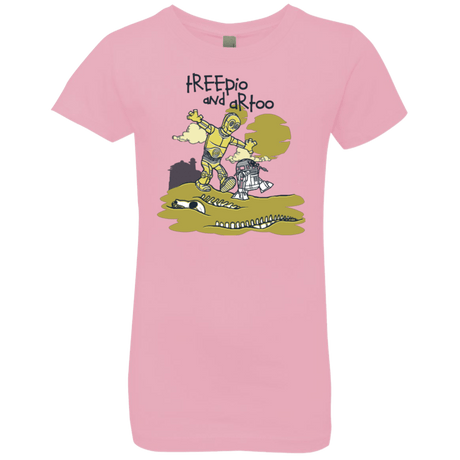 T-Shirts Light Pink / YXS Treepio and Artoo Girls Premium T-Shirt