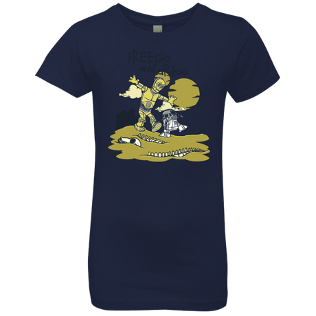 T-Shirts Midnight Navy / YXS Treepio and Artoo Girls Premium T-Shirt