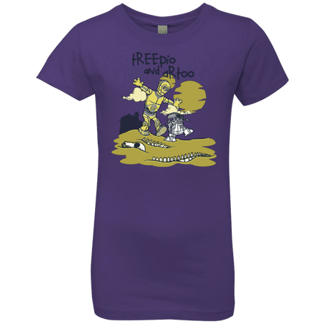 T-Shirts Purple Rush / YXS Treepio and Artoo Girls Premium T-Shirt