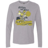 T-Shirts Heather Grey / Small Treepio and Artoo Men's Premium Long Sleeve