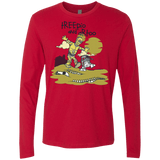 T-Shirts Red / Small Treepio and Artoo Men's Premium Long Sleeve