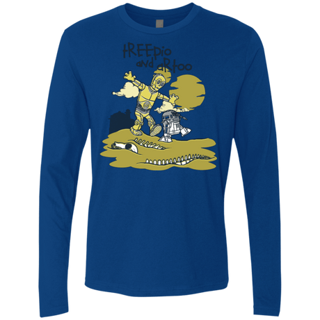 T-Shirts Royal / Small Treepio and Artoo Men's Premium Long Sleeve