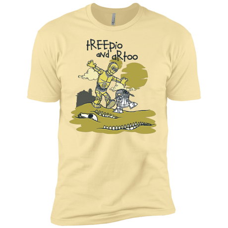 T-Shirts Banana Cream / X-Small Treepio and Artoo Men's Premium T-Shirt