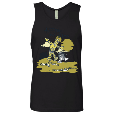 T-Shirts Black / Small Treepio and Artoo Men's Premium Tank Top