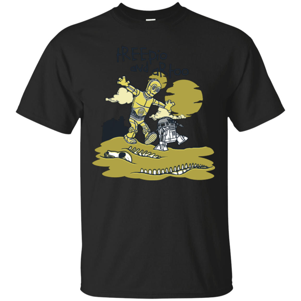 T-Shirts Black / Small Treepio and Artoo T-Shirt