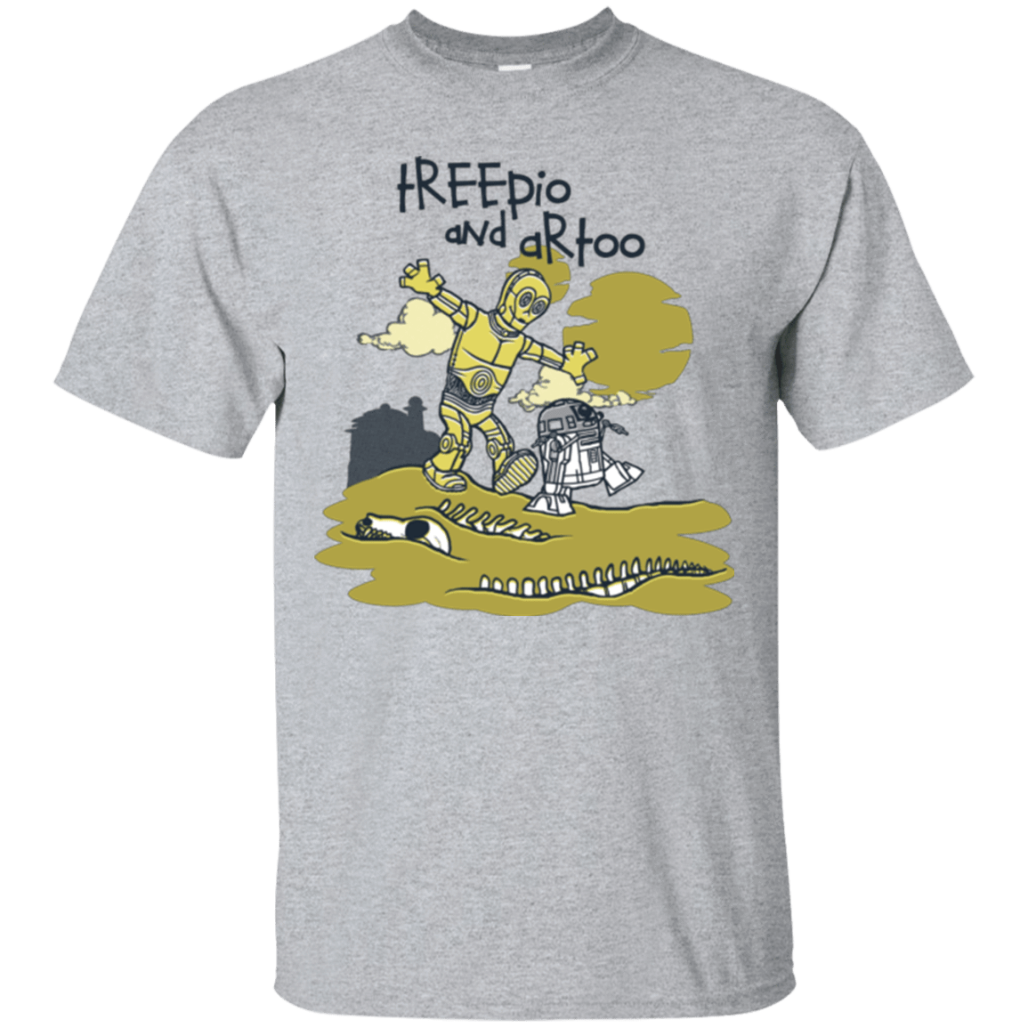 T-Shirts Sport Grey / Small Treepio and Artoo T-Shirt