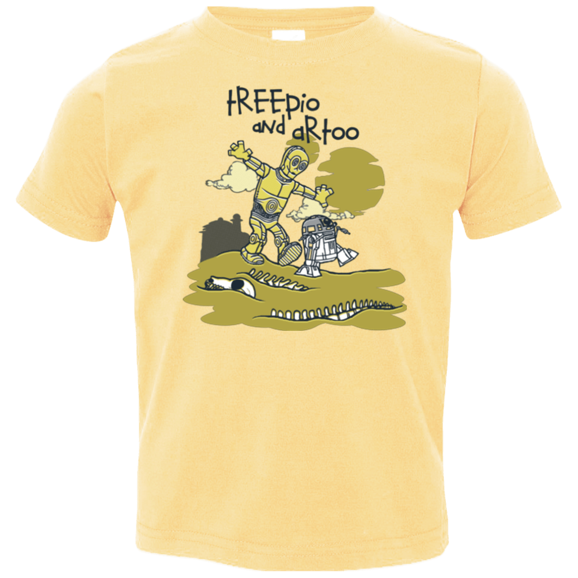 T-Shirts Butter / 2T Treepio and Artoo Toddler Premium T-Shirt