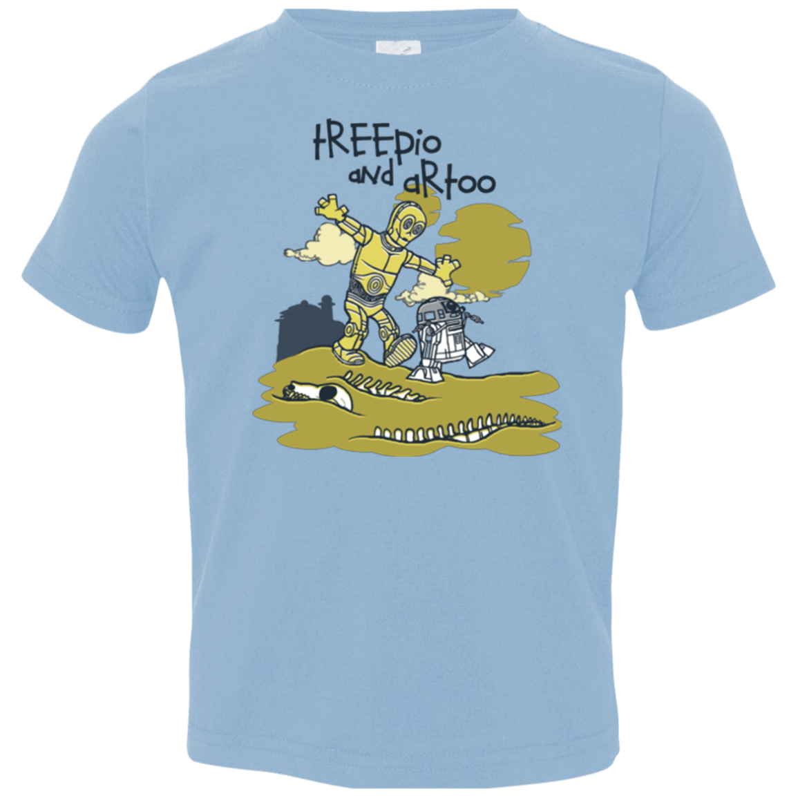 T-Shirts Light Blue / 2T Treepio and Artoo Toddler Premium T-Shirt