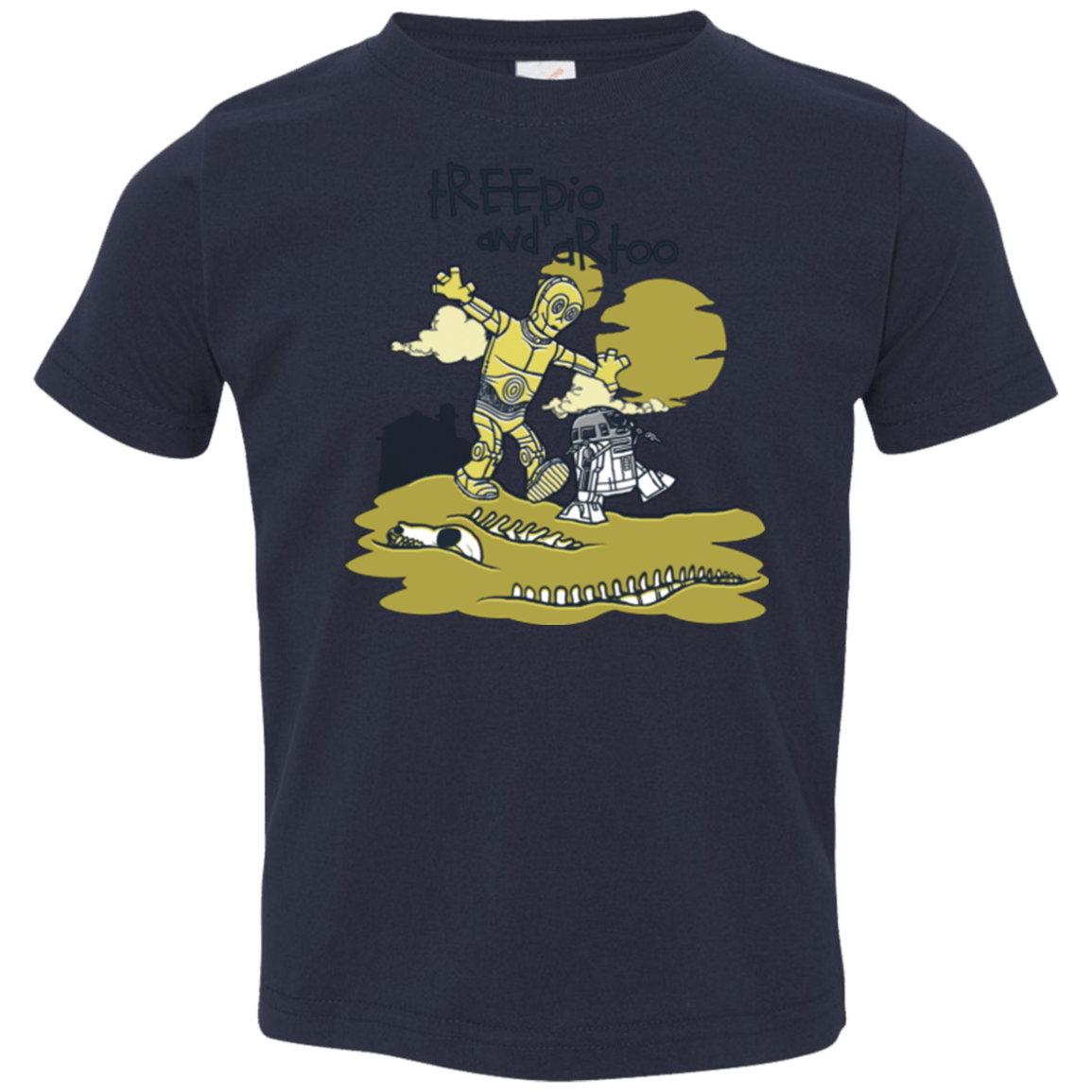 T-Shirts Navy / 2T Treepio and Artoo Toddler Premium T-Shirt