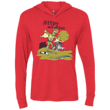 T-Shirts Vintage Red / X-Small Treepio and Artoo Triblend Long Sleeve Hoodie Tee