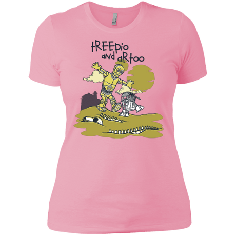 T-Shirts Light Pink / X-Small Treepio and Artoo Women's Premium T-Shirt