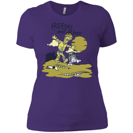 T-Shirts Purple / X-Small Treepio and Artoo Women's Premium T-Shirt