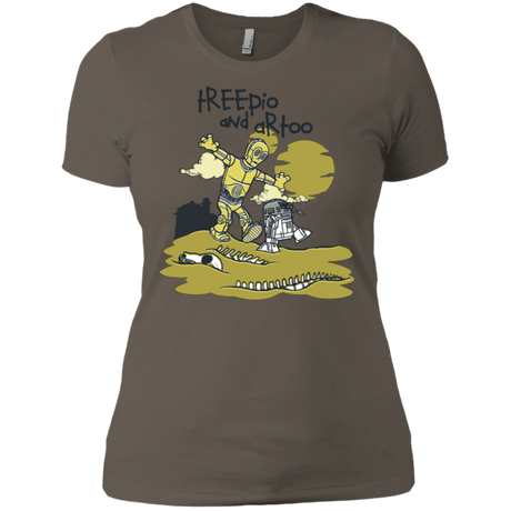 T-Shirts Warm Grey / X-Small Treepio and Artoo Women's Premium T-Shirt