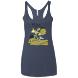 T-Shirts Vintage Navy / X-Small Treepio and Artoo Women's Triblend Racerback Tank