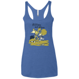 T-Shirts Vintage Royal / X-Small Treepio and Artoo Women's Triblend Racerback Tank