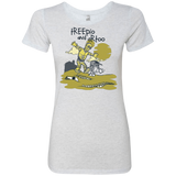 T-Shirts Heather White / Small Treepio and Artoo Women's Triblend T-Shirt