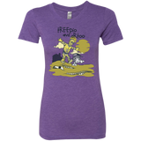 T-Shirts Purple Rush / Small Treepio and Artoo Women's Triblend T-Shirt