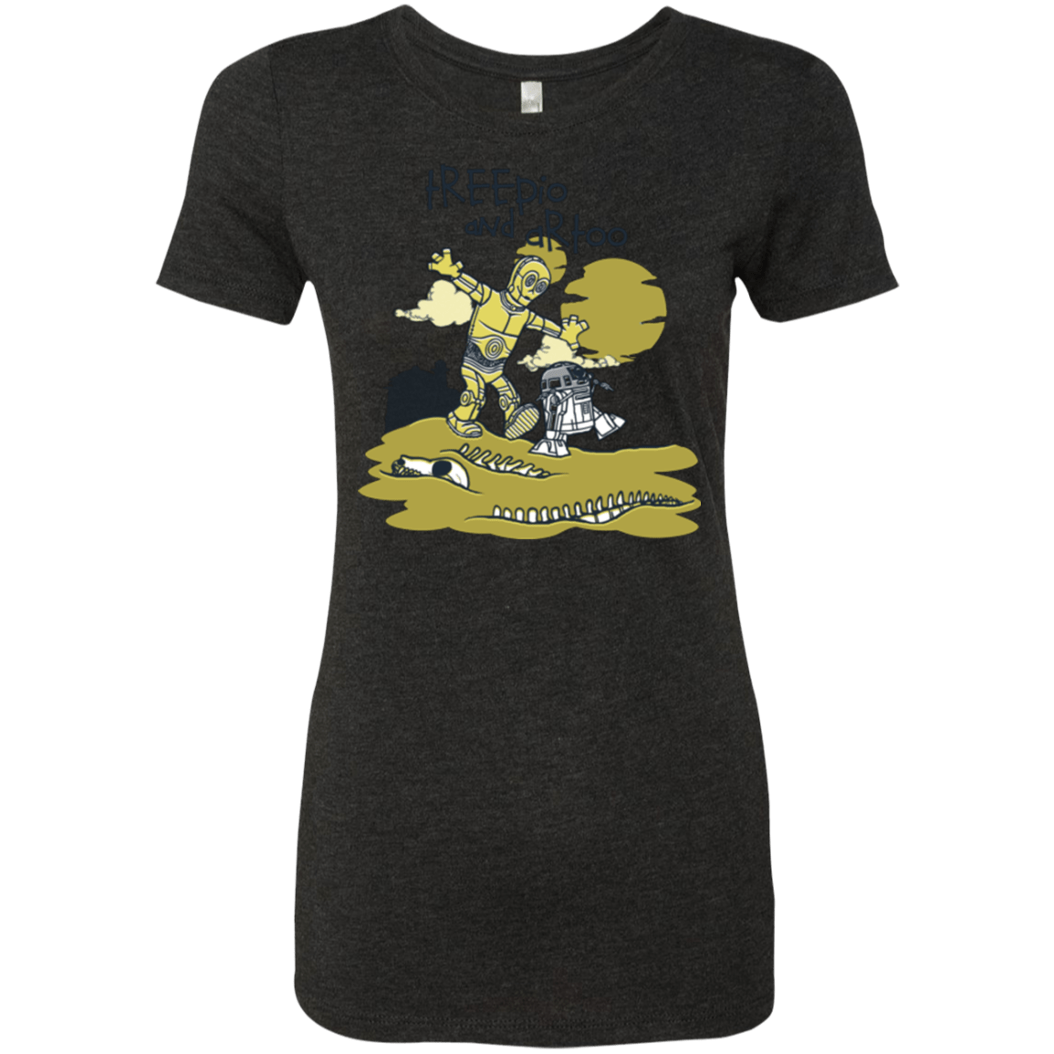 T-Shirts Vintage Black / Small Treepio and Artoo Women's Triblend T-Shirt