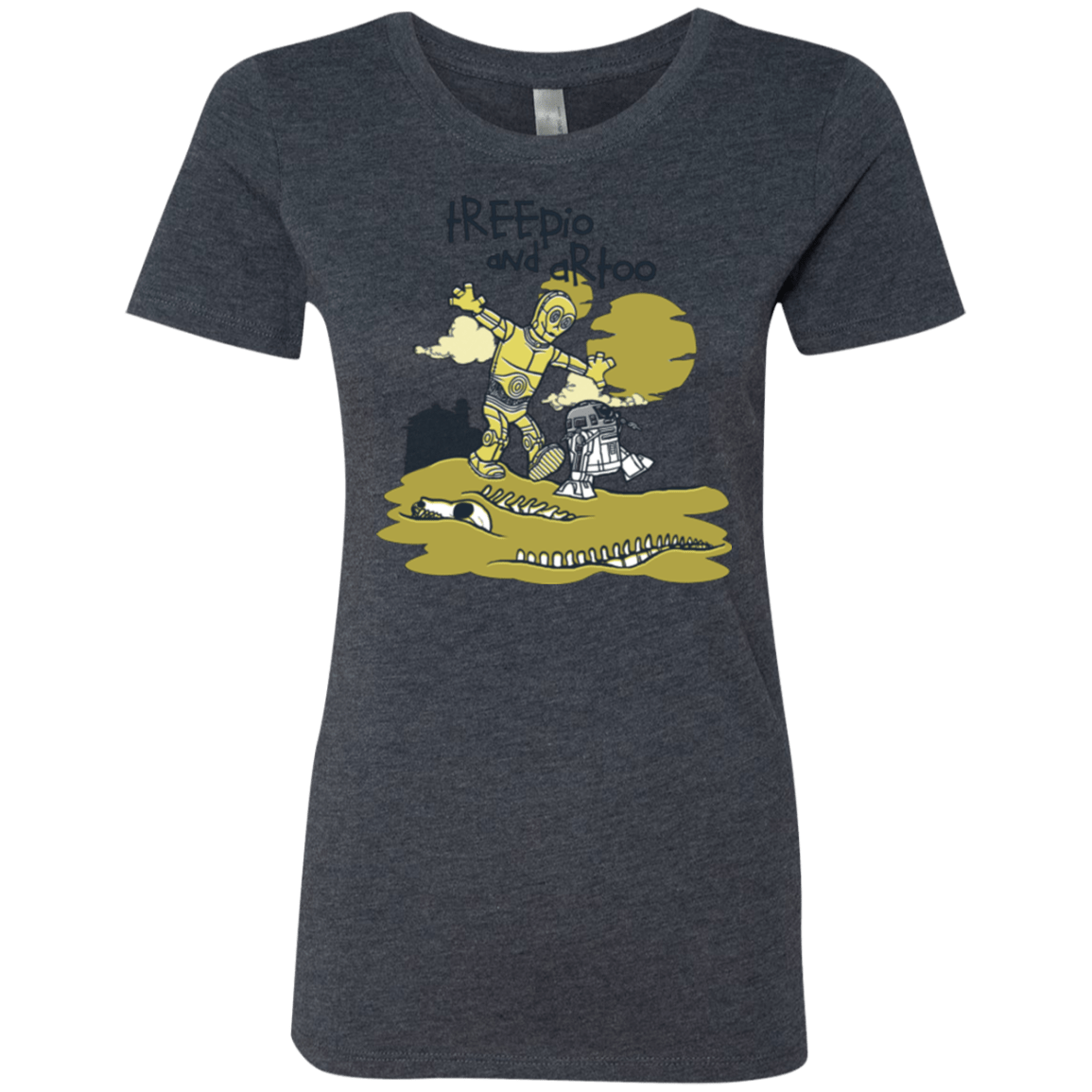 T-Shirts Vintage Navy / Small Treepio and Artoo Women's Triblend T-Shirt