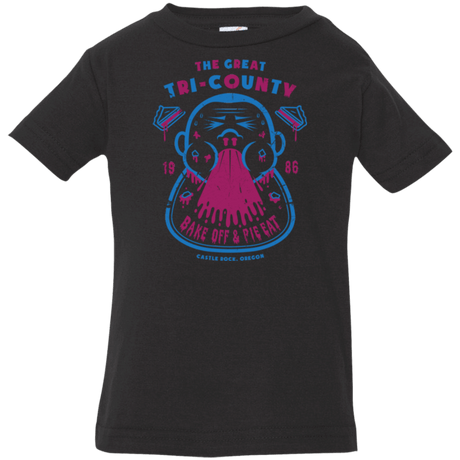 T-Shirts Black / 6 Months Tri County Pie Eating Infant PremiumT-Shirt
