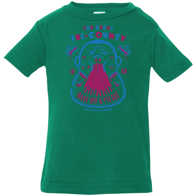 T-Shirts Kelly / 6 Months Tri County Pie Eating Infant PremiumT-Shirt