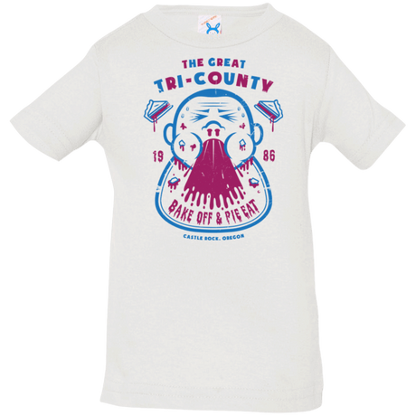 T-Shirts White / 6 Months Tri County Pie Eating Infant PremiumT-Shirt