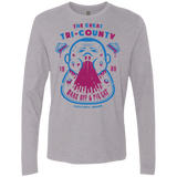 T-Shirts Heather Grey / Small Tri County Pie Eating Men's Premium Long Sleeve