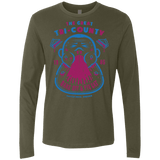 T-Shirts Military Green / Small Tri County Pie Eating Men's Premium Long Sleeve